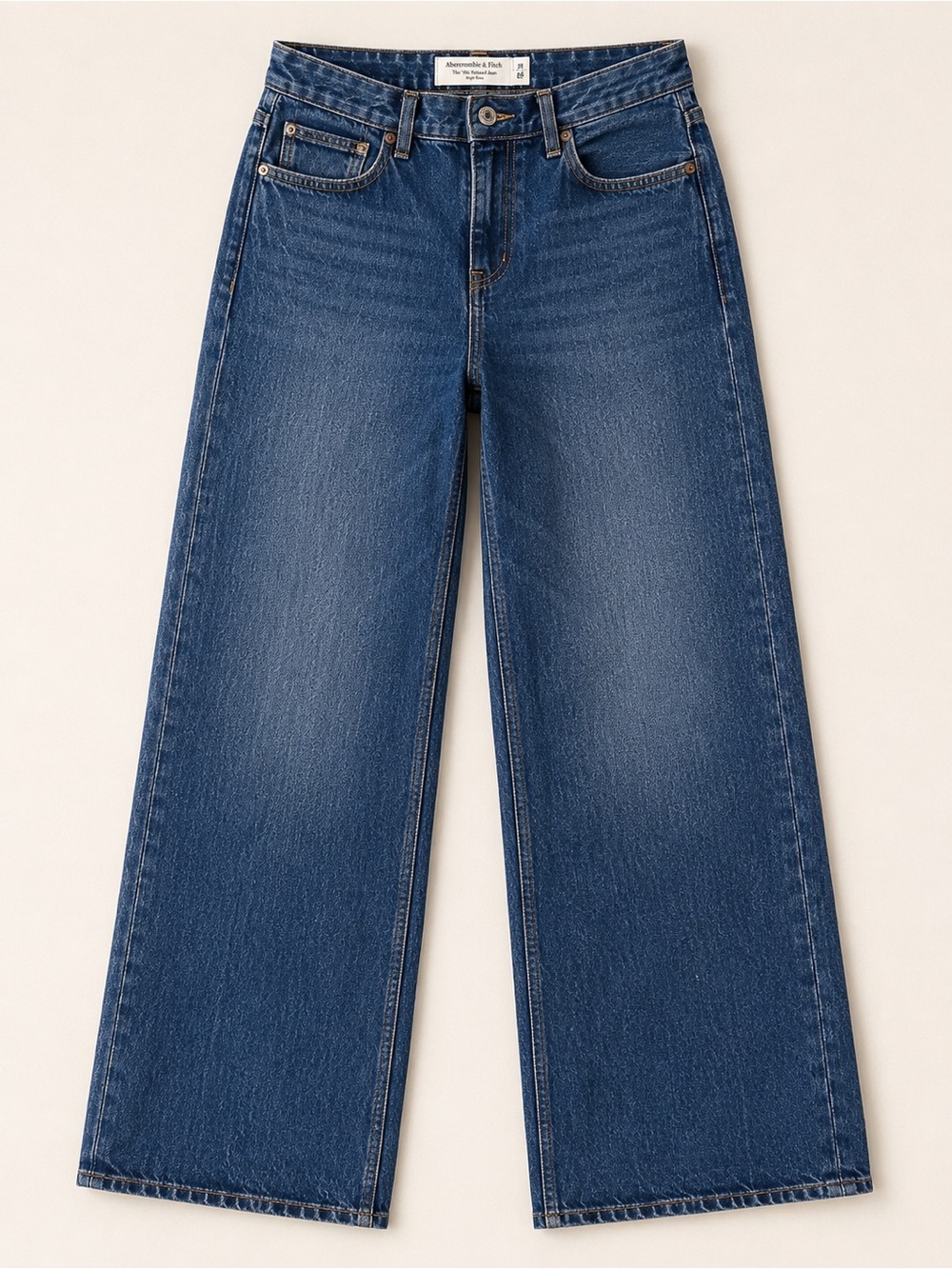 Abercrombie & Fitch Curve Love 90s Relaxed High Rise Jeans Size 28 (6R)